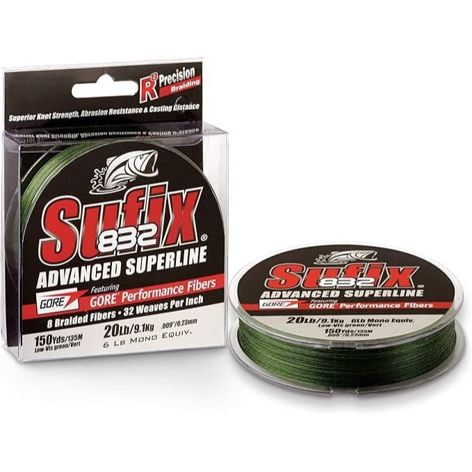 Sufix 832 Advanced Superline Braid - 150 yards