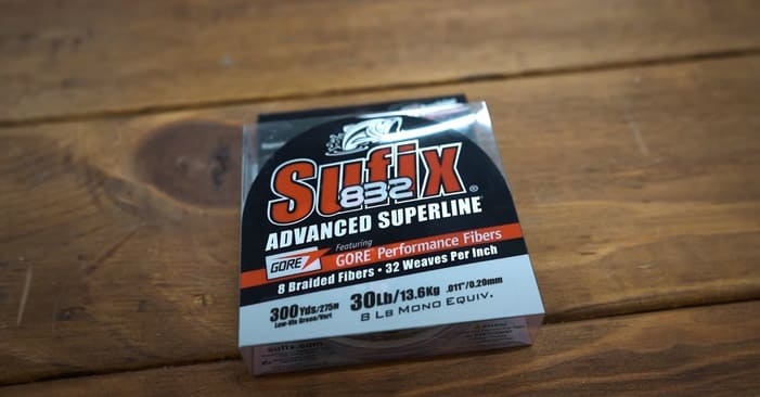 Sufix 832 Braid Tackle